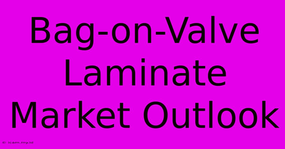 Bag-on-Valve Laminate Market Outlook