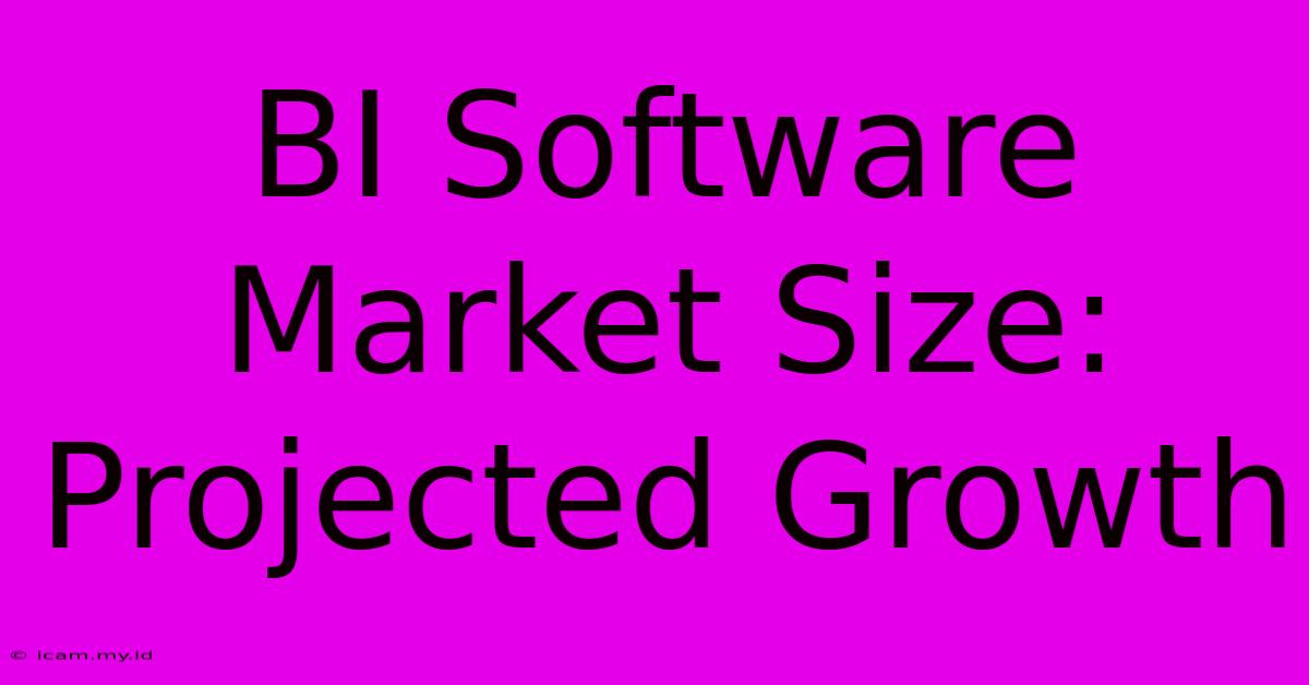 BI Software Market Size: Projected Growth