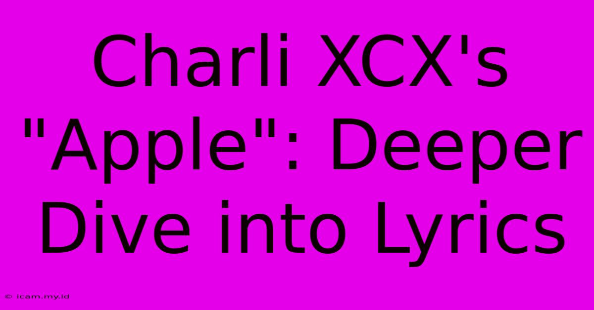 Charli XCX's 