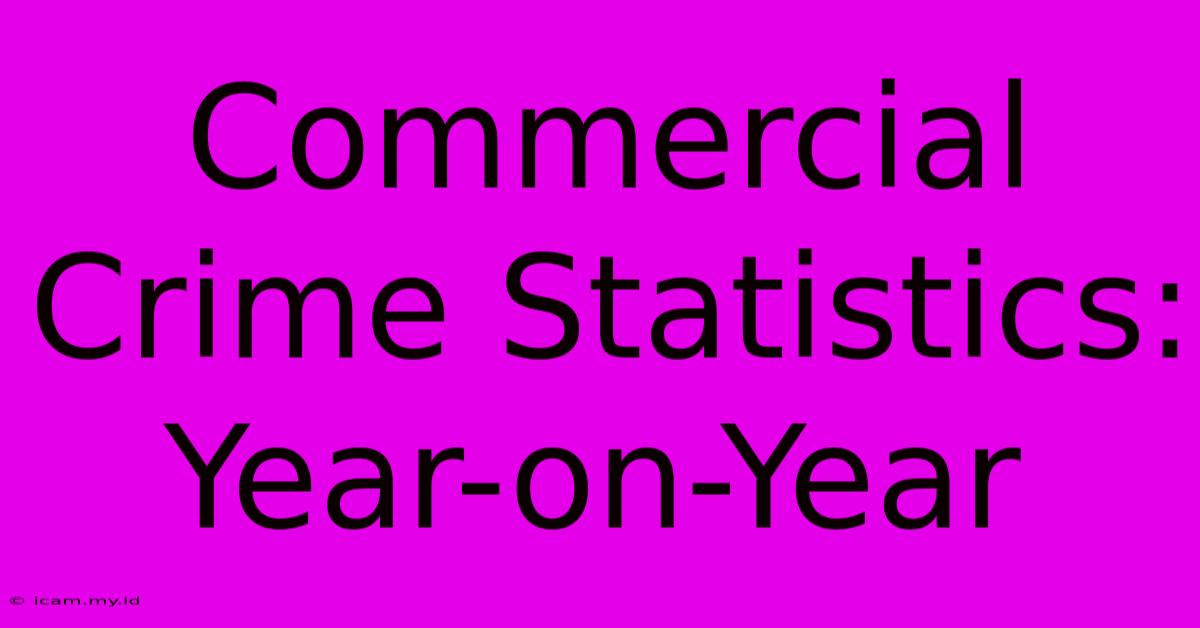 Commercial Crime Statistics: Year-on-Year