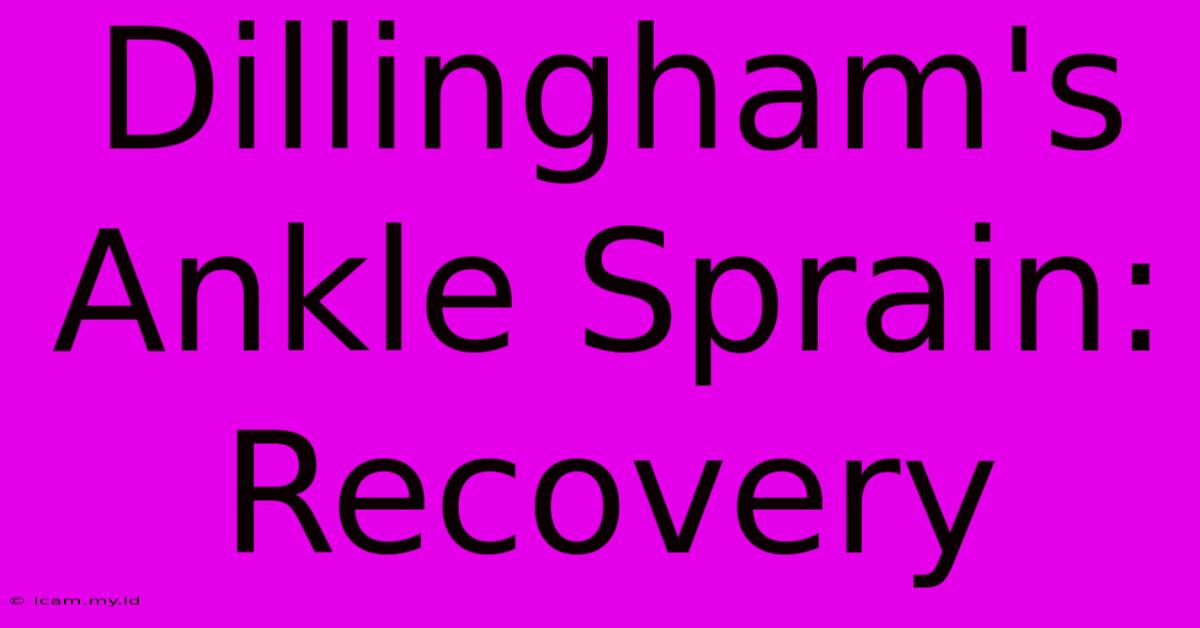 Dillingham's Ankle Sprain: Recovery