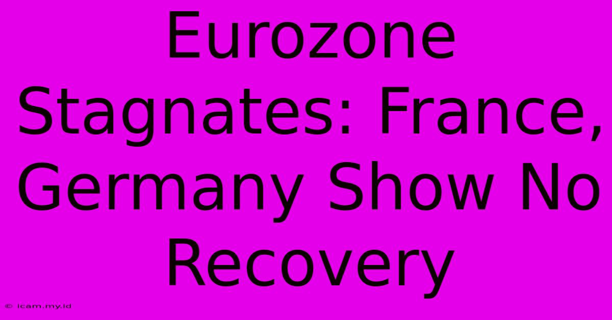 Eurozone Stagnates: France, Germany Show No Recovery