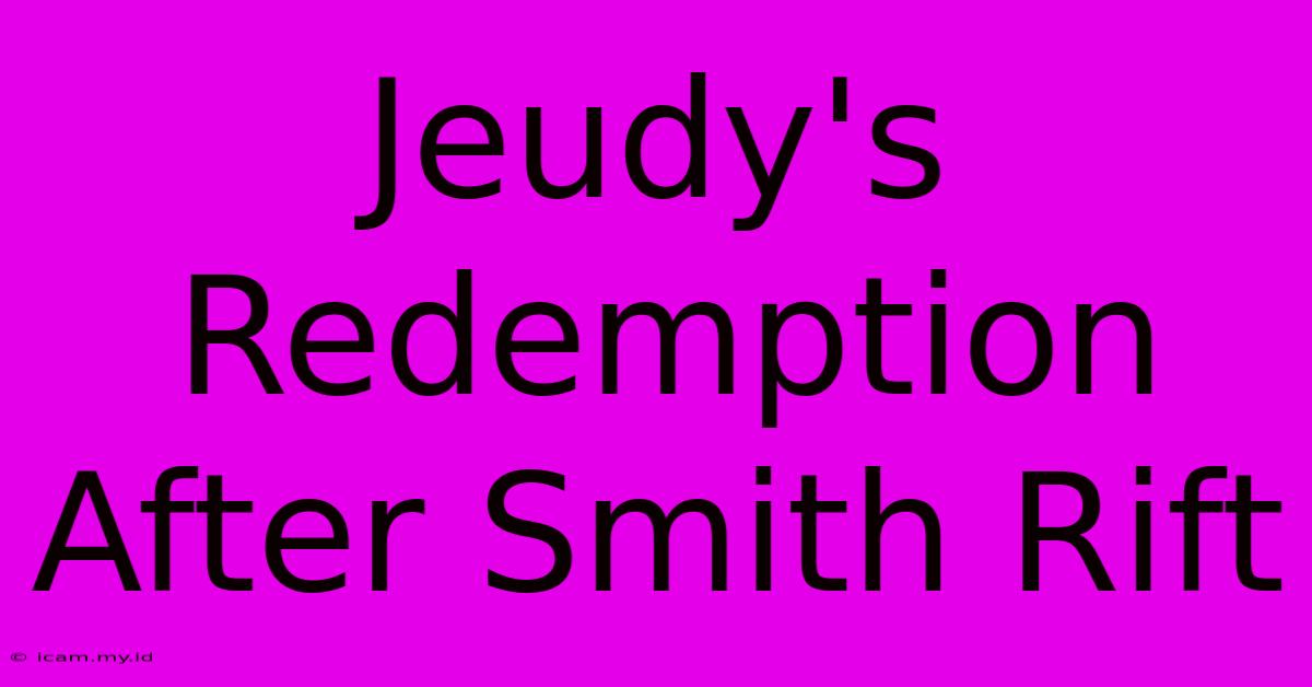 Jeudy's Redemption After Smith Rift