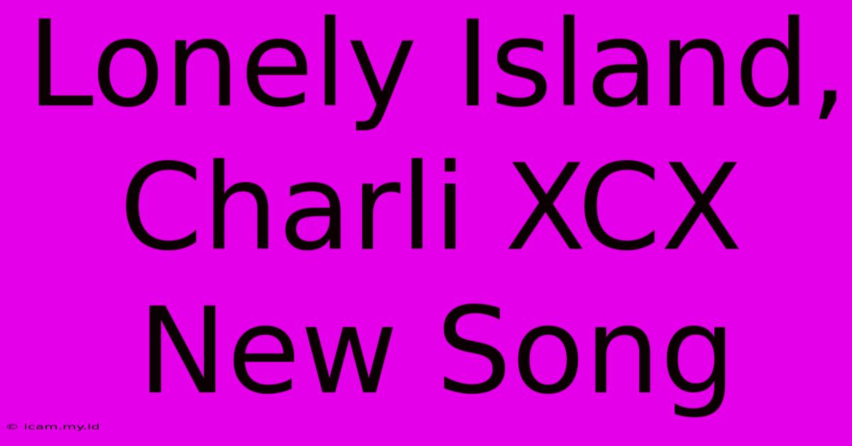 Lonely Island, Charli XCX New Song