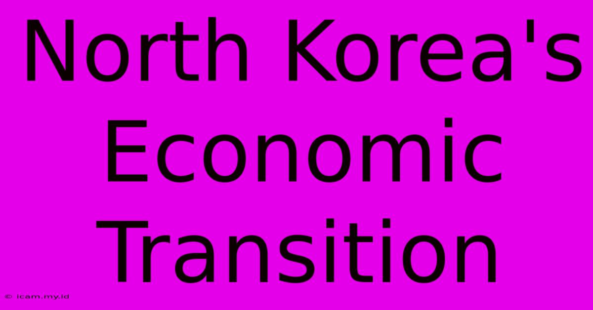 North Korea's Economic Transition