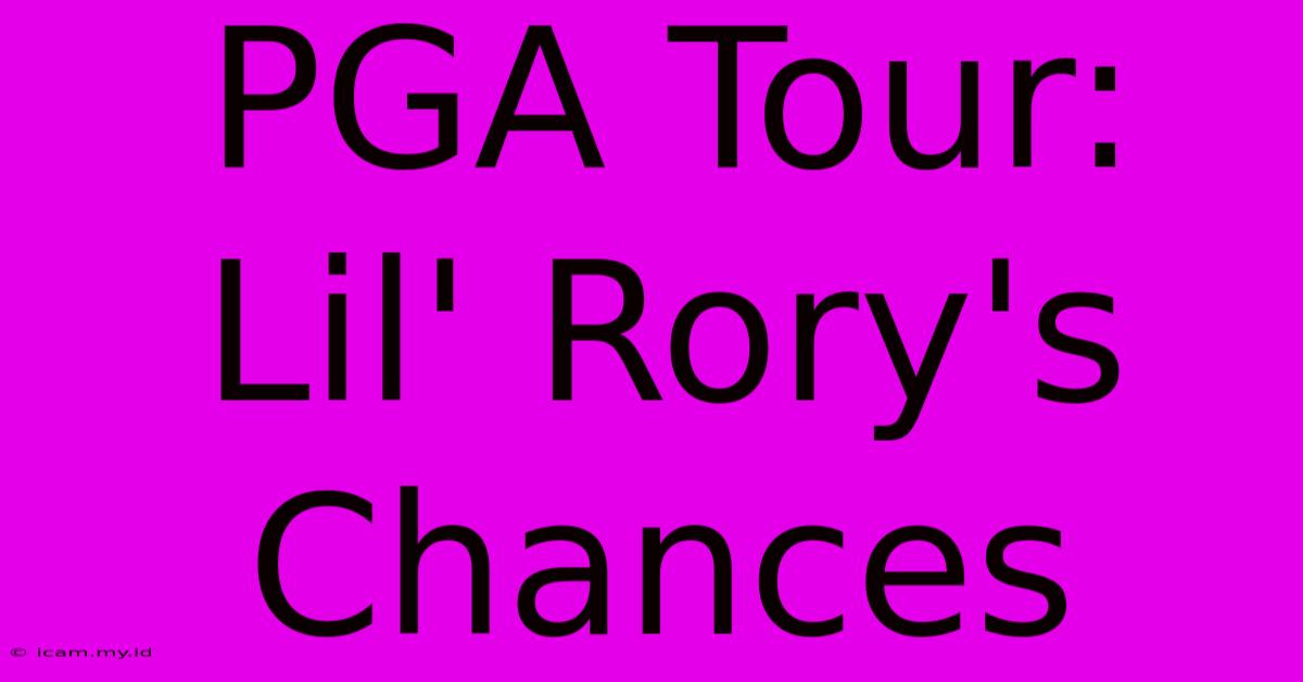 PGA Tour: Lil' Rory's Chances