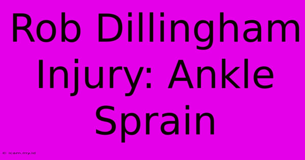 Rob Dillingham Injury: Ankle Sprain