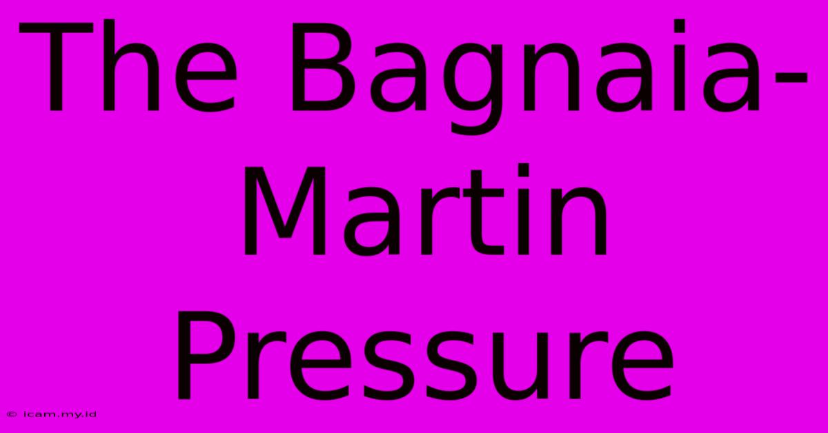 The Bagnaia-Martin Pressure