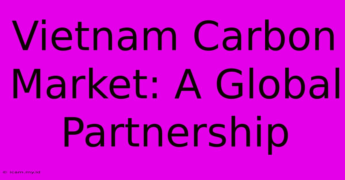 Vietnam Carbon Market: A Global Partnership