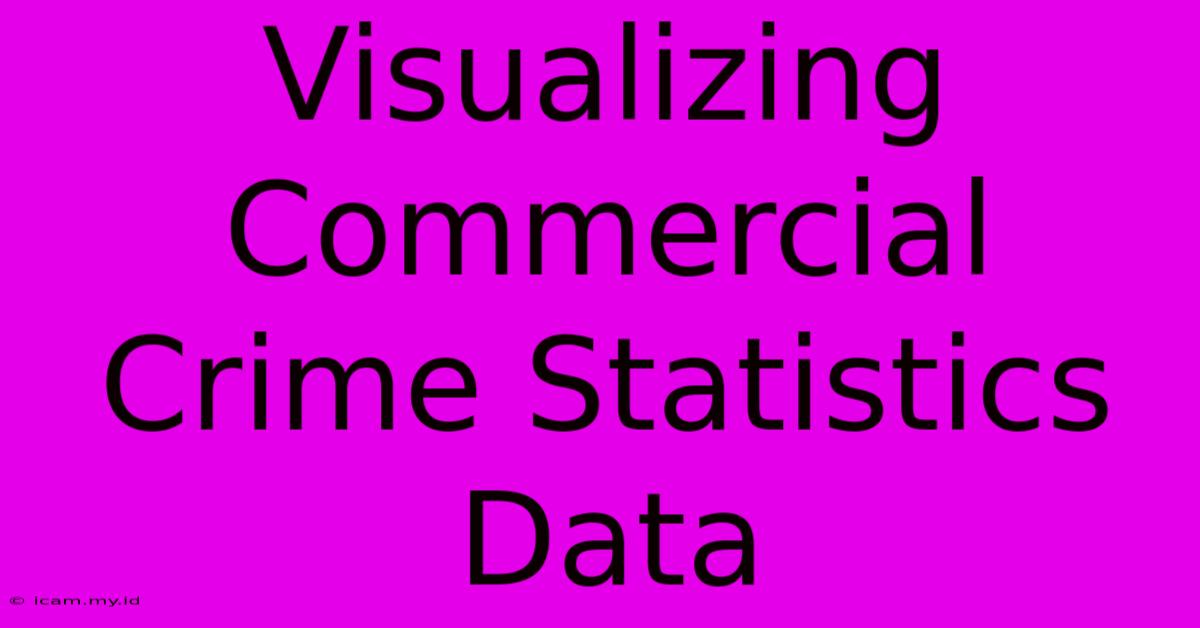 Visualizing Commercial Crime Statistics Data